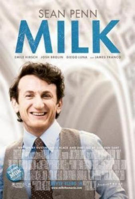 Milk Sean Penn movie poster Metal Print 8in x 12in