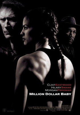 Million Dollar Baby movie poster Metal Print 8in x 12in