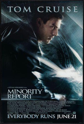 Minority Report Metal Poster Choose Style The Poster Depot