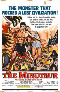 Minotaur The movie poster Sign 8in x 12in