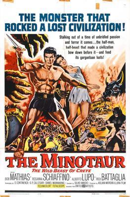 Minotaur The movie poster Metal Print 8in x 12in