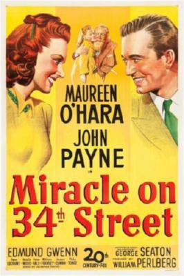 Miracle On 34Th Street Movie poster 24in x 36in for sale cheap United States USA
