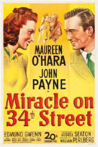 Miracle On 34Th Street Movie Poster 24in x 36in - Fame Collectibles
