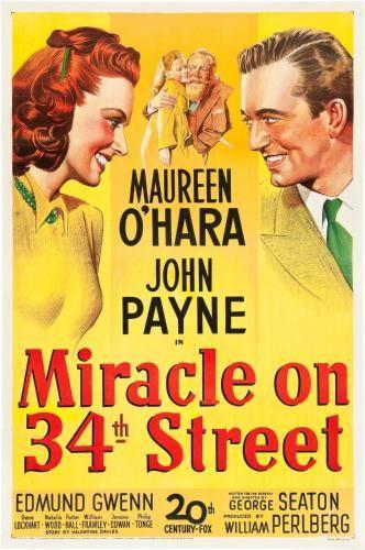 Miracle On 34Th Street Metal Movie Poster 8in x 12in The Poster Depot