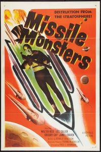 Missile Monsters Movie Poster11 x 17 inch