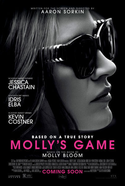 Mollys Game Movie Poster 24Inx36In Poster The Poster Depot