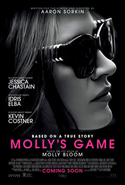 Mollys Game Movie Poster On Sale United States
