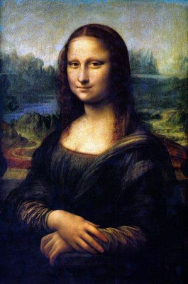 Mona Lisa Metal Print 8in x 12in