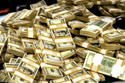 A Million Dollars Poster Pile of Money Cash 11x17 Mini Poster