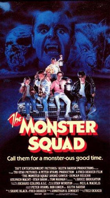 Monster Squad movie poster Metal Print 8in x 12in