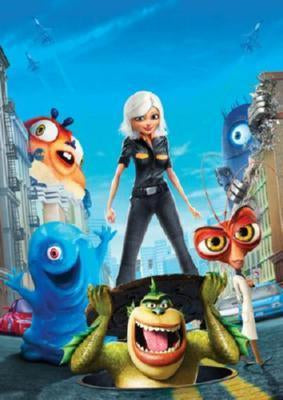 Monsters Vs Aliens Poster 24inx36in - Fame Collectibles
