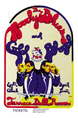 Moody Blues Mini Poster Concert 11inx17in Mini Poster