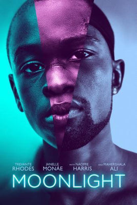 Moonlight movie poster Metal Print 8in x 12in