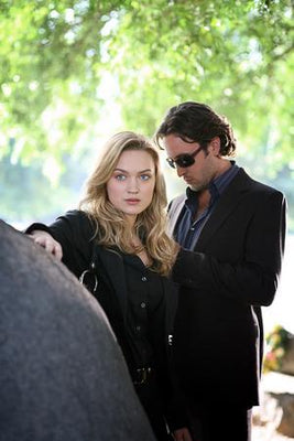 Alex OLoughlin Sophia Myles Metal Print 8in x 12in
