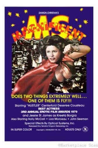 Ms Magnificent movie poster Sign 8in x 12in