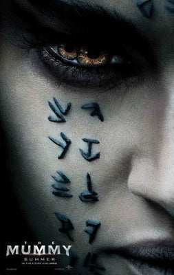 The Mummy 2017 movie poster Metal Print 8in x 12in