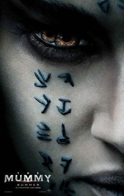 The Mummy 2017 Metal Movie Poster 8in x 12in
