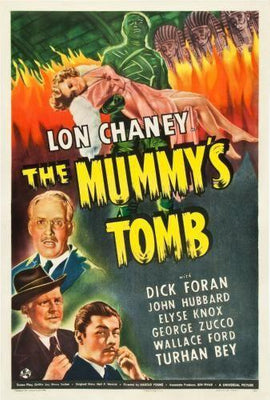 Mummys Tomb movie poster Metal Print 8in x 12in