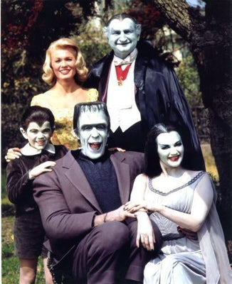 Munsters Metal Print 8in x 12in