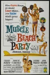 Muscle Beach Party Movie Poster 16in x 24in - Fame Collectibles
