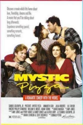 Mystic Pizza Metal Movie Poster 8in x 12in