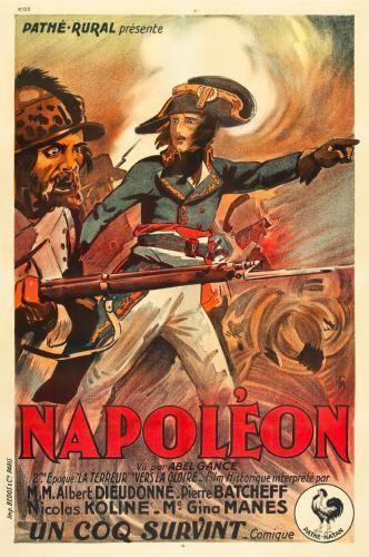 Napoleon movie poster Sign 8in x 12in