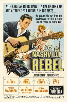 Nashville Rebel Movie Poster 11x17 Mini Poster