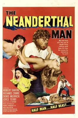Neanderthal Man The Metal Movie Poster 8in x 12in