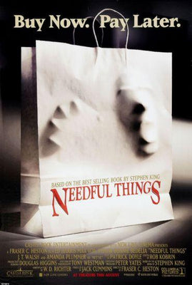 Needful Things Metal Movie Poster 8in x 12in