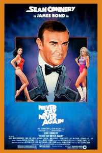 Never Say Never Again Mini Movie Poster 11inx17in James Bond