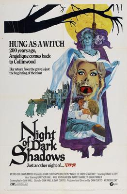 Night Of Dark Shadows Movie Poster 11x17 Mini Poster