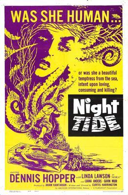 Night Tide Metal Movie Poster 8in x 12in