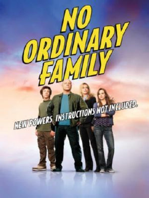 No Ordinary Family poster tin sign Wall Art