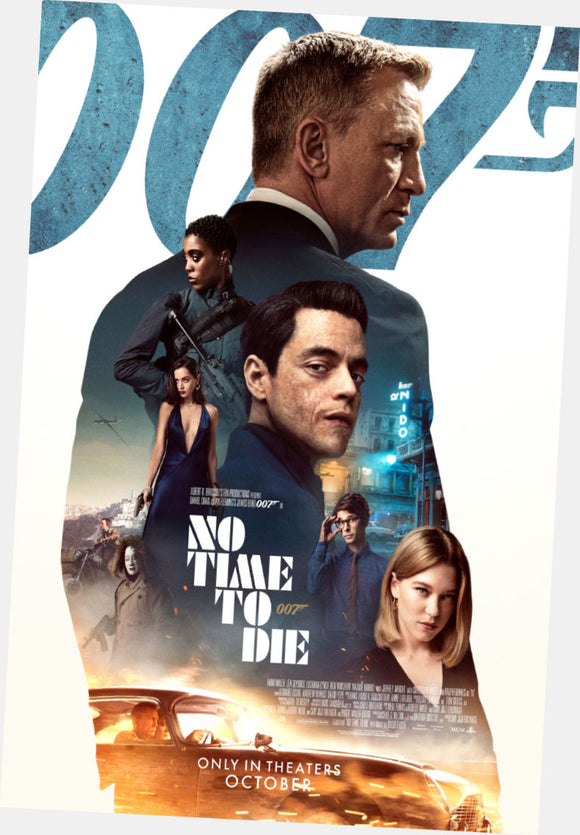 No Time To Die Movie poster for sale cheap United States USA