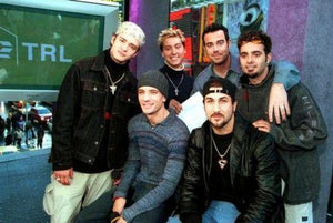 Nsync 90's Photo Sign 8in x 12in