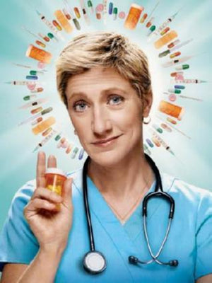 Nurse Jackie poster tin Metal Print Wall Art