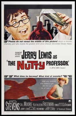Nutty Professor Metal Movie Poster 8in x 12in The Poster Depot