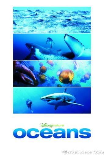 Oceans movie poster Sign 8in x 12in