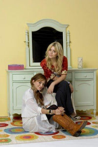 Olsen Twins Mary Kate Ashley Photo Sign 8in x 12in