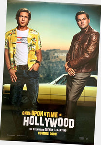 Once Upon a Time In Hollywood Movie poster for sale cheap United States USA