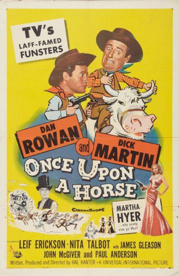 Once Upon A Horse Metal Movie Poster 8in x 12in