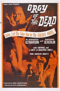 Orgy Of The Dead Movie Poster 11x17 Mini Poster