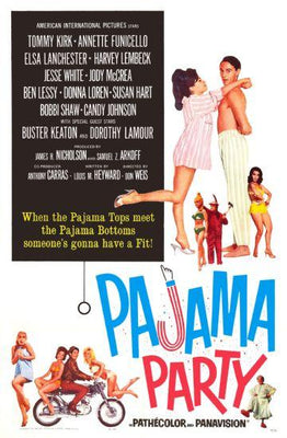 Pajama Party Metal Movie Poster 8in x 12in