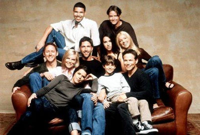 Party Of Five Metal Print 8in x 12in The Poster Depot
