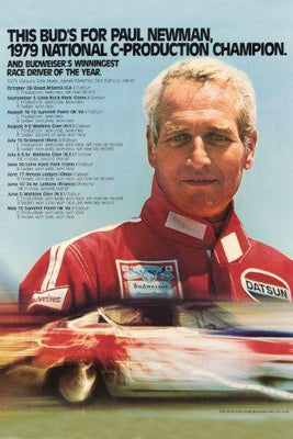 Paul Newman Metal Print 8in x 12in The Poster Depot