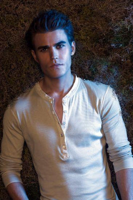 Paul Wesley Metal Print 8in x 12in The Poster Depot