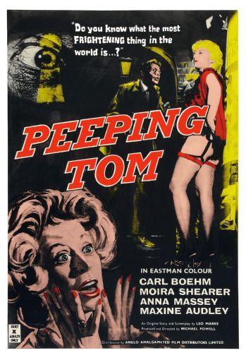 Peeping Tom Photo Sign 8in x 12in