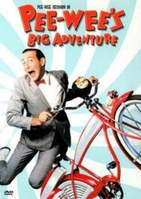 Pee Wees Big Adventure movie poster Metal Print 8in x 12in