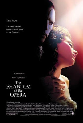 Phantom Of The Opera Metal Movie Poster 8in x 12in