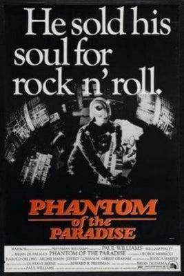 Phantom Of The Paradise Metal Movie Poster 8in x 12in